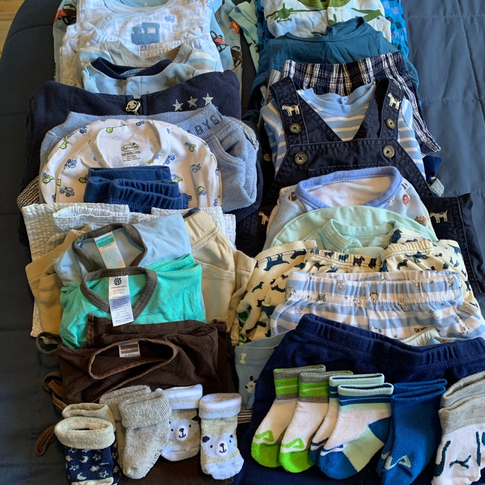 Newborn baby clothes up to 6 months